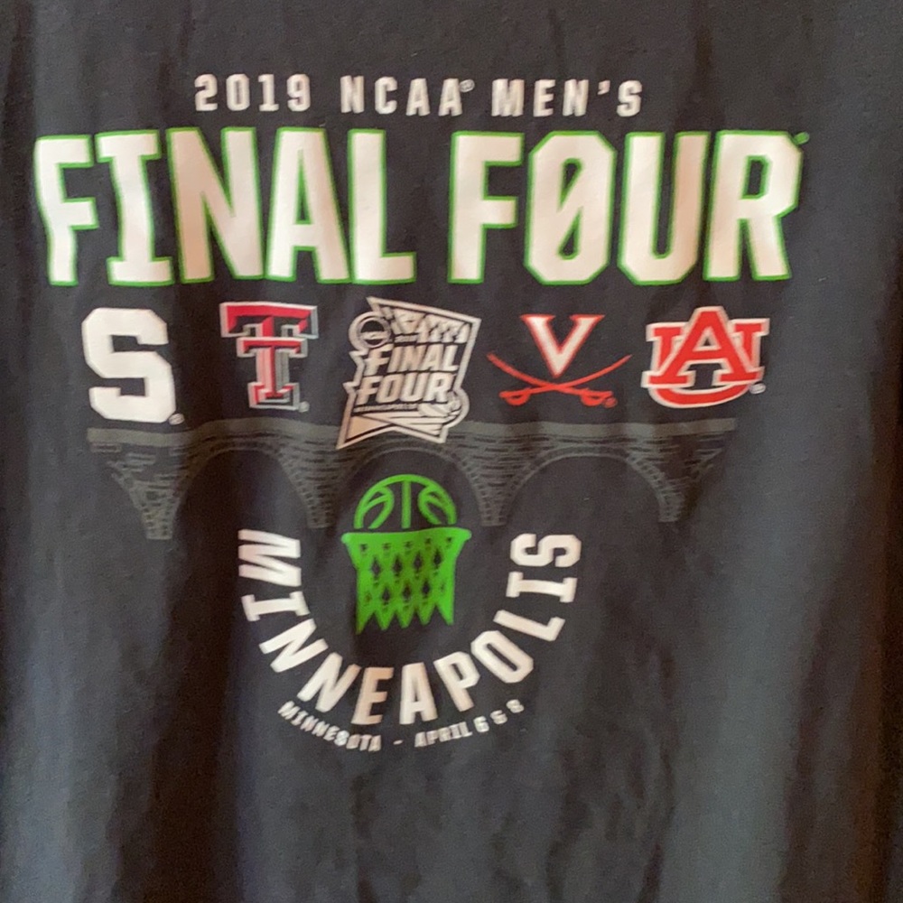 ✅2019 NCAA FINAL FOUR college Basketball Championship shirt.